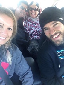 It's a road trip..oldies in the back