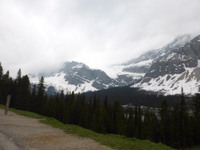 A very overcast morning