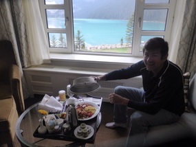 Room service to start the day