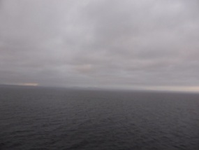 First photo 5.30 am...looks cold!
