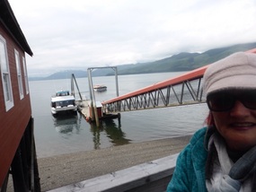 Tourist docks give perfect view of the inlet