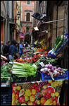Bologna street market