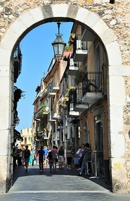 Taormina's main street