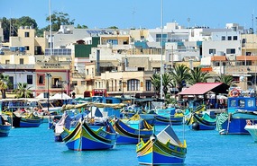 Marsaxlokk's fishing fleet
