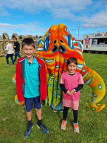 Meeting a cuttlefish at Cuttlefest!