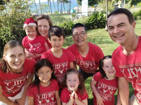 Merry Christmas from our blended family!