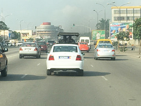 Leaving Abidjan