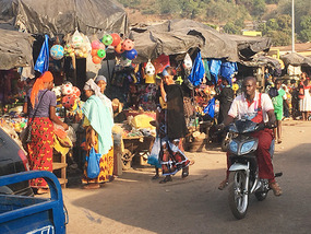 The market in Man