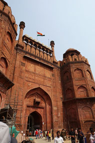 Main entrance to the Red Fort