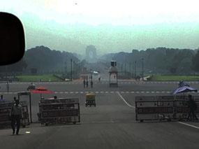 View from President's House to the Gate of India