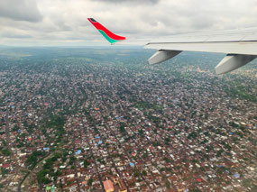 Kinshasa climb out