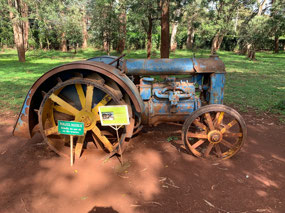 Tractor from the Blixen farm