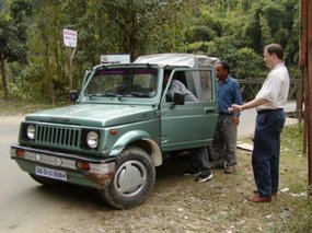 Our transportation to Kolasib