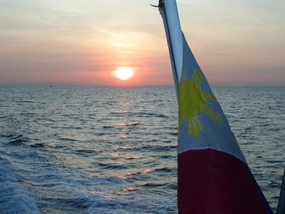Sunrise over Manila Bay