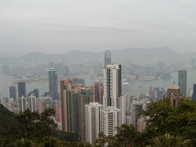 The view from Victoria Peak