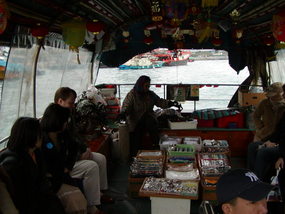 Our sampan tour of Aberdeen harbor