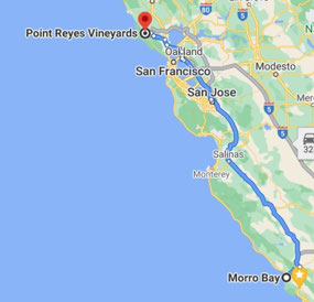 Morro Bay to Point Reyes