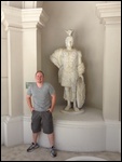 Me and statue