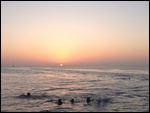 Sunset in Caye Caulker