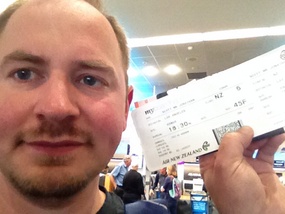 It's official, I have the ticket to prove it.