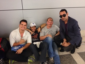 Final photos with my travel buddies