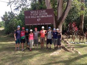 Group of us at Crystal Cave