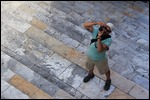 Taking photos of the Siena Cathedral