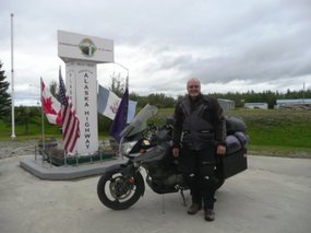 End of Alaska Highway