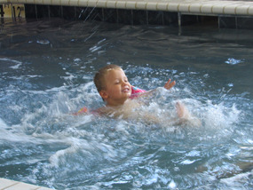 David down the Slide at least 45 times
