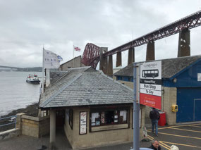 The rail bridge - very busy, lots of trains crossi