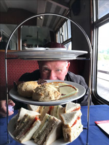 Look at the afternoon tea!!!