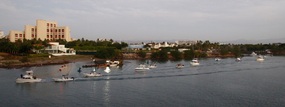 March of the fishing boats.