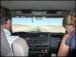 View from the cab