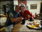 salon de la guest house . ivan et mariella 