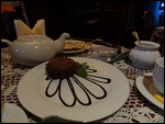 kind of fondant au chocolat, my favourite.