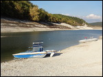 artificial lake, pedals boat
