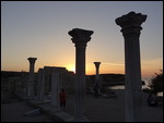 sunset  , chersonèse greek antique forum