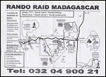 plan touristique balades en VTT 
