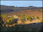 crépuscule sur la piste vers Antoetra