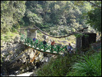 pont accès pour le parc national