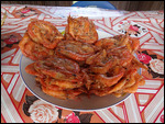 crevettes en bouquet