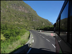 ligne de bus ,  à l'entrée du cirque de cilaos