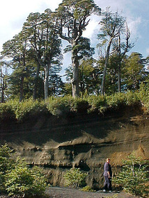 Outside the cave