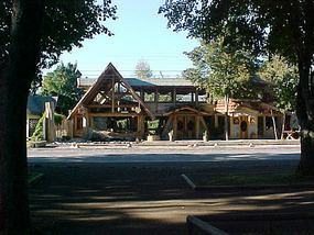 Just another wooden cottage at the lake side