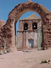 Arch at the church