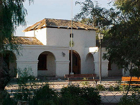 Buildings surrounding the town square
