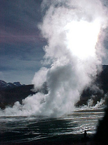 The water is at boiling point 