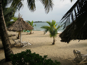 The view from our cabana