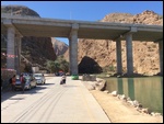 entrance to wadi Shab