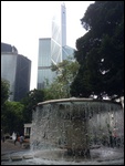 iconic building and fountain
